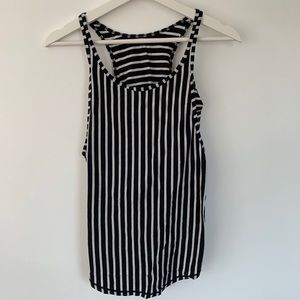 Lululemon Striped Cross Back Tank